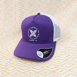 Chapéu Trucker "Happiness Comes In Waves"