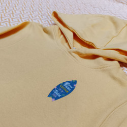 Hoodie Estampado "Good Vibes" Criança