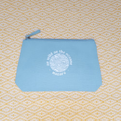 Necessaire 100% Algodão "As Wild As The Oceans"