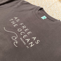 Sweat Estampada "As Free As The Ocean"