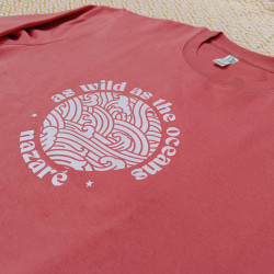 Sweat Estampada "As Wild As The Oceans" Grande